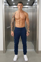 Olympus Navy Cargo Joggers