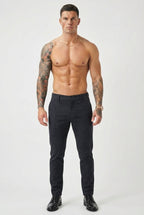 Luca Slim-Fit Blue Pants