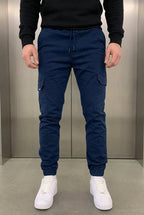 Olympus Navy Cargo Joggers
