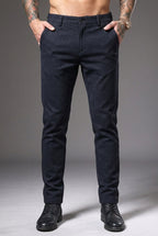 Luca Slim-Fit Blue Pants