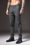 Luca Slim-Fit Light Grey Pants
