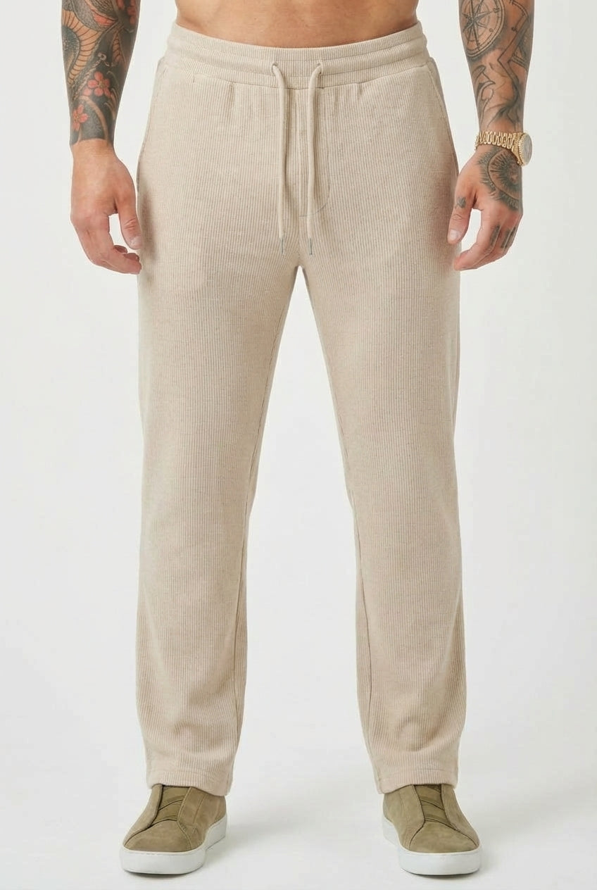 Monaco Cozy Relaxed-Fit Knit Pants