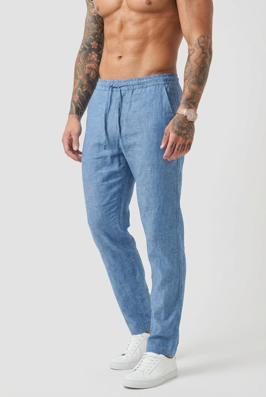 Coastal Comfort Linen Pants