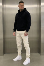 Olympus Cream Cargo Joggers