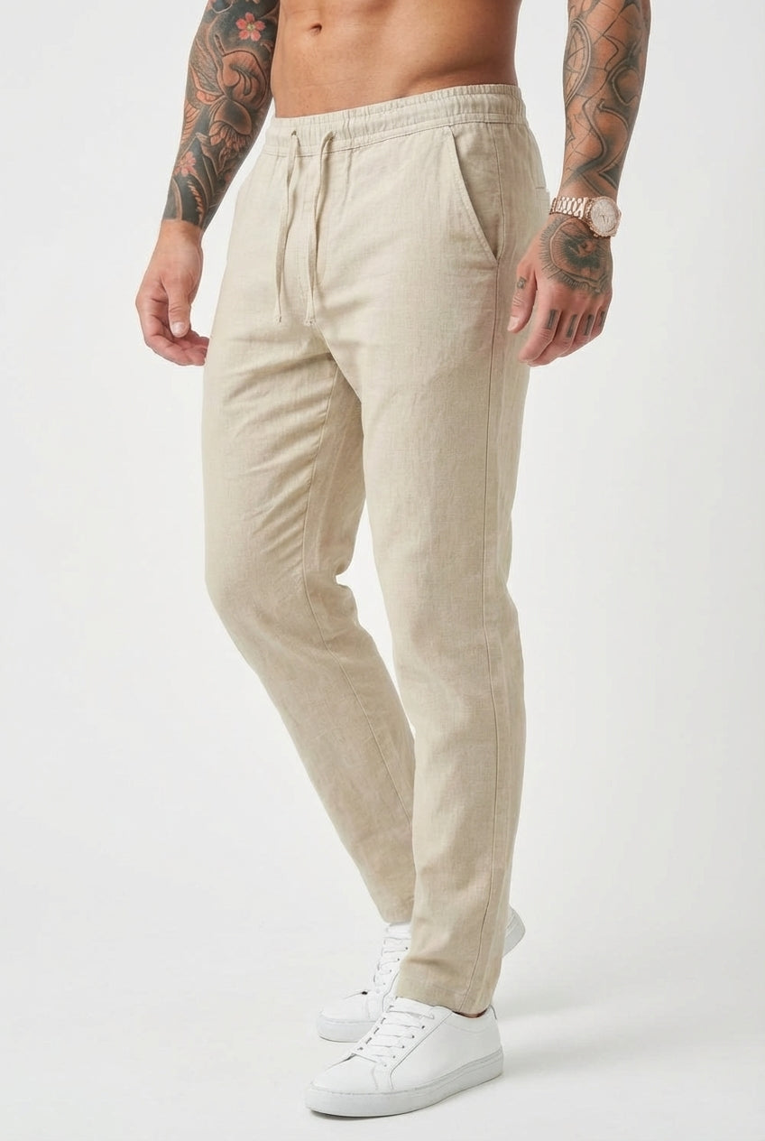 Coastal Comfort Linen Pants
