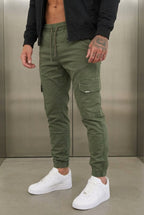 Olympus Cargo Jogger Pants - Army Green