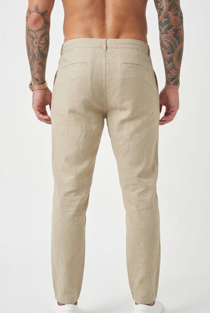 Coastal Comfort Linen Pants