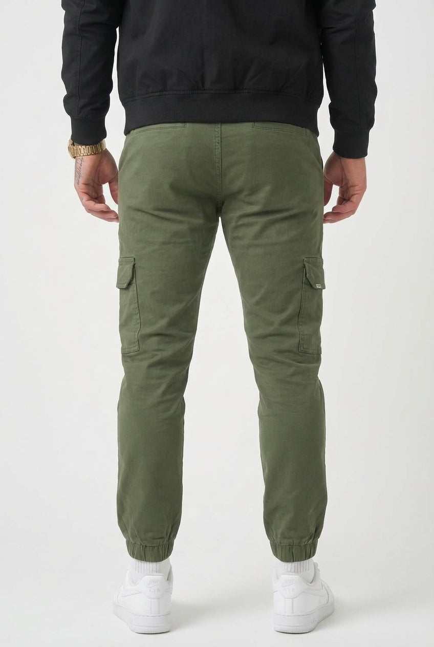 Olympus Cargo Jogger Pants - Army Green