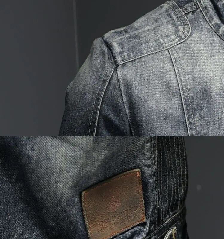 Alessio Retro Denim Jacket – Timeless Vintage Style