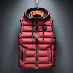 Elton Hooded Vest - Sleek and Cozy