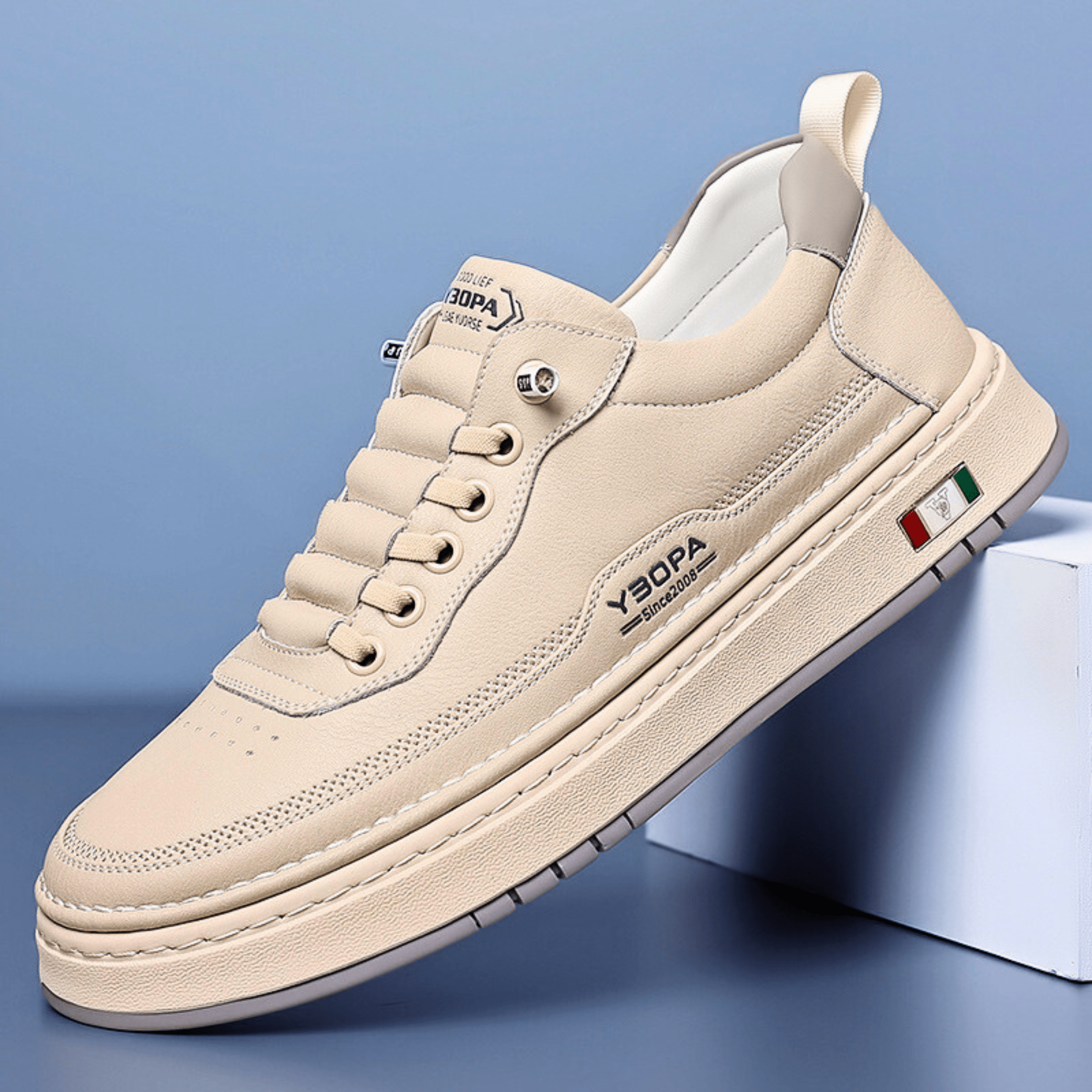 Roderick Leather Trainers - Sleek, Durable Everyday Footwear
