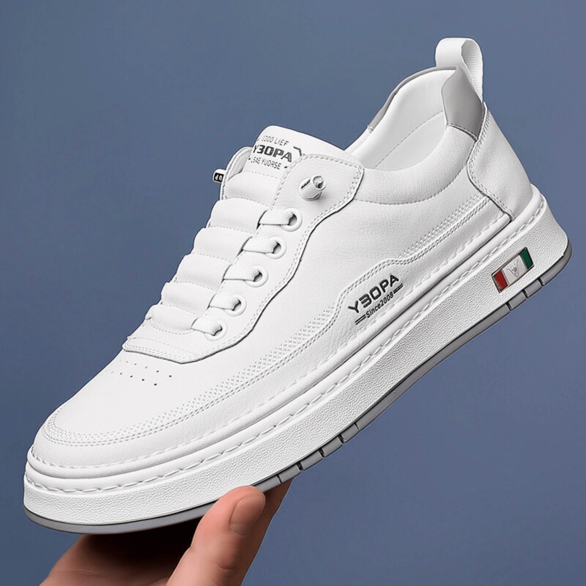 Roderick Leather Trainers - Sleek, Durable Everyday Footwear